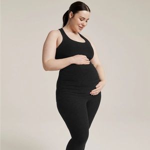 Beyond Yoga Spacedye Bases Covered Tank in Darkest Night